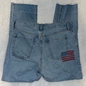 Old Navy Sky-Hi Straight Jeans